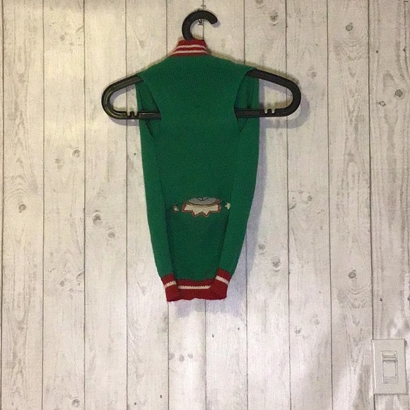 Dog Embroidered Christmas Sweater - Picture 2 of 4